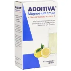 Additiva Magnesium 375 mg+Vitamin B-komplex+vit.c