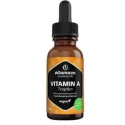 Vitamin A 500 ?g Hochdosiert Vegan Tropfen