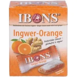 Ibons Ingwer Orange Box Kaubonbons