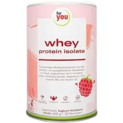 For You Whey Protein Isolate Joghurt-Himbeere Pulver