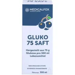 Gluko 75 Saft Schwarze Johannisbeere