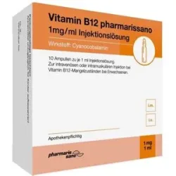 Vitamin B12 Pharmarissano 1 Mg/ml iniecto -lsg.amp.