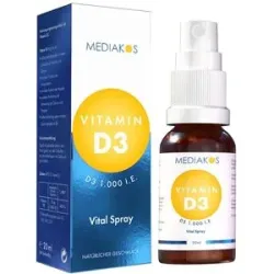 Vitamin D3 1000 I.e. Mediakos Vital Spray