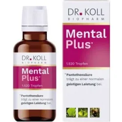 Dr. Koll Mental Plus Doktor koll Gemmo Komplex Pantothensäure
