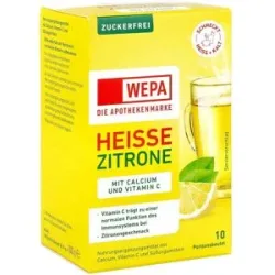 Wepa Heiße Zitrone+Vit.C+Calcium Zuckerfrei