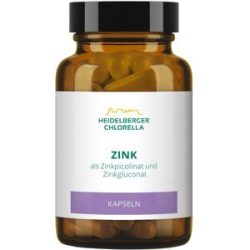 Heidelberger Chlorella Zink Kapseln Zinkpicolinat & Zinkgluconat