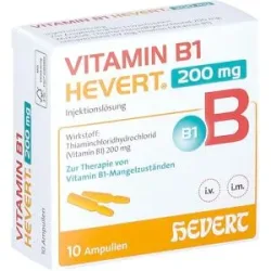 VITAMIN B HEVERT Vitamin B1 Hevert 200 mg Injektionslösung Ampullen