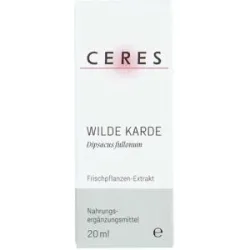 Ceres Wilde Karde Dipsacus Fullonum Extrakt Tropf.