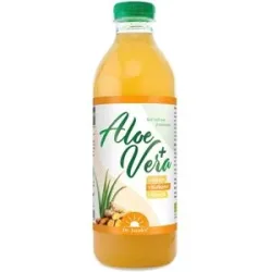 Dr. Jacob's Aloe-vera-Gel-Saft plus Bio Rohkost Ingwer