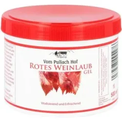 Rotes Weinlaub Gel