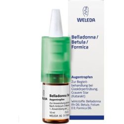 Weleda Belladonna/betula/formica Augentropfen