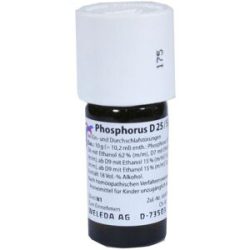 Weleda Phosphorus D 25/ Sulfur D 25 aa Dilution