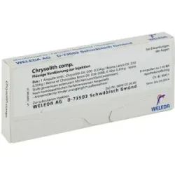 Weleda Chrysolith compositus Ampullen