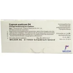 Cuprum Aceticum D4 Ampullen