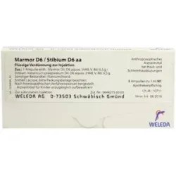 Marmor D6 / Stibium D6 aa Ampullen