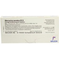 Mercurius Auratus D15 Ampullen