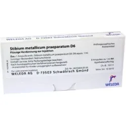 Stibium Met. Praeparatum D6 Ampullen