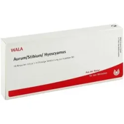 Wala Aurum/ Stibium/ Hyoscyamus Ampullen