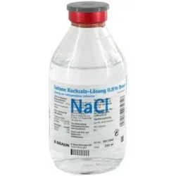 Kochsalzlösung 0,9% Glasflasche
