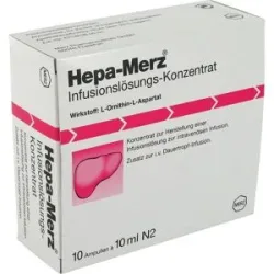 Hepa Merz Infusionskonz. Ampullen