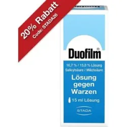 Duofilm Lösung gegen Warzen