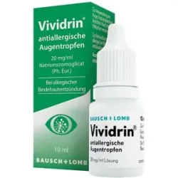 Vividrin antiallergische Augentropfen, für Schwangere geeignet