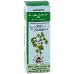 Ginkgobakehl D4 Tropfen