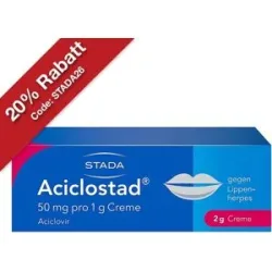 Aciclostad gegen Lippenherpes Aciclovir Creme
