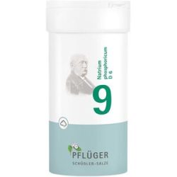Schüßler-Salze Biochemie Pflüger 9 Natrium phos. D6 Pulver