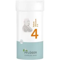 Schüßler-Salze Biochemie Pflüger 4 Kalium chlor. D6 Pulver