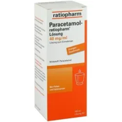 Paracetamol-ratiopharm Paracetamol ratiopharm 40mg/ml Lösung zum Einnehmen