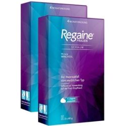 Regaine Frauen Schaum mit Minoxidil bei erblichem Haarausfall