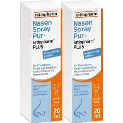 Nasenspray pur ratiopharm plus