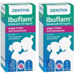 Ibuflam Fiebersaft 2% gegen Fieber und Schmerzen