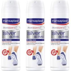 Hansaplast Fußspray Silver Active