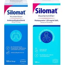 Silomat Hustenlöser Ambroxol. + Hustenstiller Pentoxyverin
