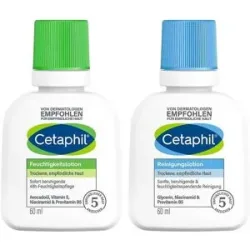Cetaphil Feuchtigkeitslotion + Reinigungslotion