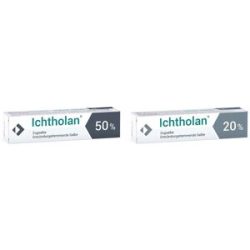 Ichtholan Zugsalbe 50% + Zugsalbe 20%