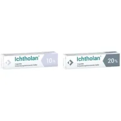 Ichtholan Zugsalbe 10% + Zugsalbe 20%