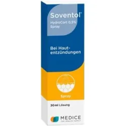 Soventol HydroCort 0,5% Spray bei Hautentzündungen