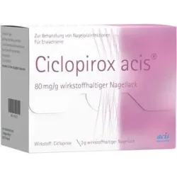 Ciclopirox acis 80mg/g