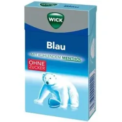 Wick Blau Menthol Bonbons ohne Zucker Clickbox