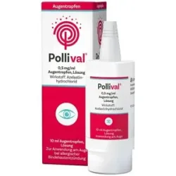Pollival 0,5 mg/ml Augentropfen Lösung