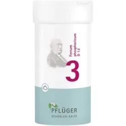 Schüßler-Salze Biochemie Pflüger 3 Ferrum phos. D12 Pulv.