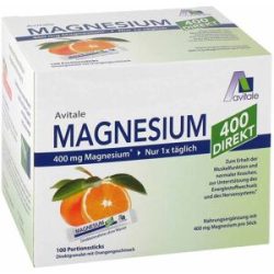 Avitale Magnesium 400 direkt Orange Portionssticks