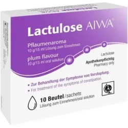 Lactulose Aiwa Pflaumenaroma 10 g/15 ml Lösung zur, zum einn