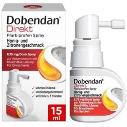 Dobendan Direkt Spray Honig- und Zitronengeschmack