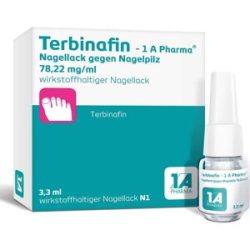 Terbinafin - 1 A Pharma® Nagellack gegen Nagelpilz 78,22 mg/ml