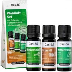 Casida Waldluft Set Zirben&fichtennadel&pfefferminz öl
