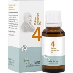Biochemie Pflüger 4 Kalium Chloratum D6 Globuli